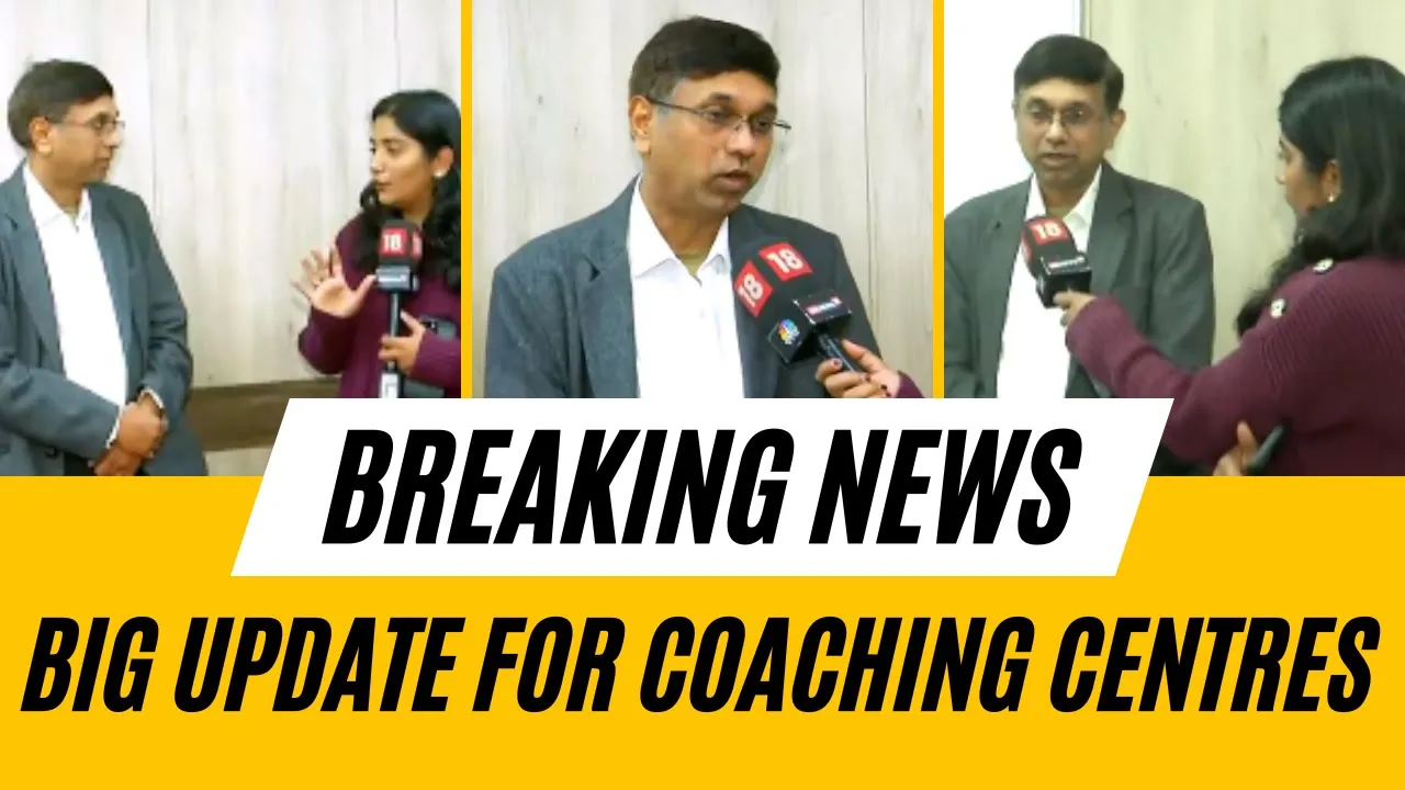 BIG UPDATE FOR COACHING CENTRE